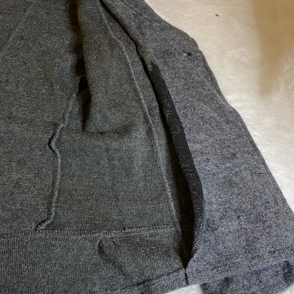 Babette Ballinger Gray 100% Wool Coat size Medium - Picture 11 of 17